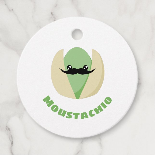 Moustachio Favour Tags (Front)