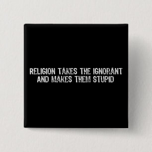 Mouth Breather Truth 2 Inch Square Button