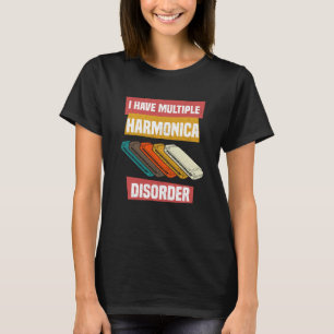Mouth Organ French Harp & Harmonica Player T-Shirt