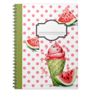 Mouth Watering Watermelon Notebook