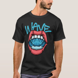 Mouth With Waves Inside streetwear T-Shirt