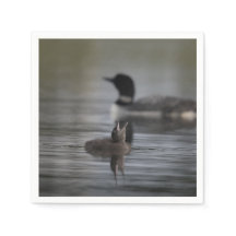 Mouthy Loon Paper Napkin