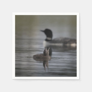 Mouthy Loon Paper Napkin