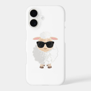 Mouton Cool Avec Lunettes de Soleil Art Animal de