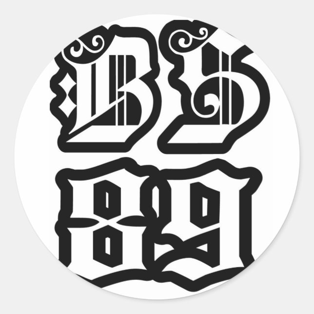 mouton noir depuis 89 autocollant (Devant)