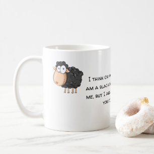 mouton noir pas la tasse de café loup