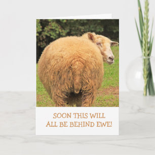 Mouton Plaisanterie Pun Amusant obtenir carte de b