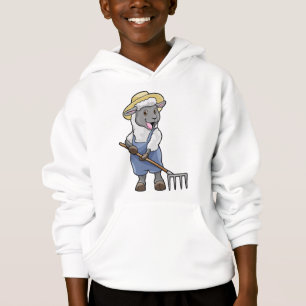 Moutons fermiers avec gâteau et Casquette