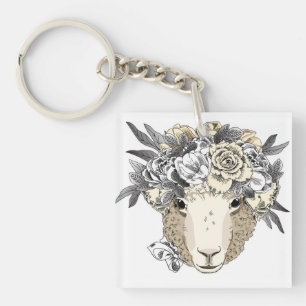 Moutons floraux de halo