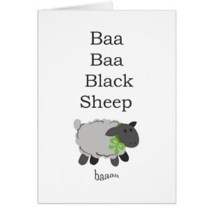 Moutons noirs de bêlement de bêlement