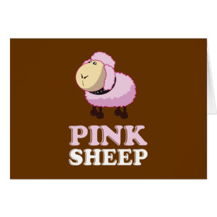 Moutons roses de la famille