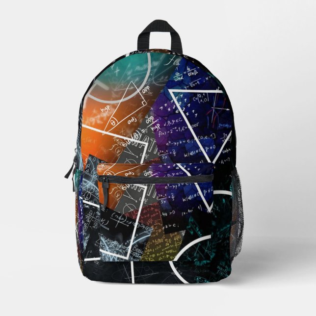 Mouvement mathématique : sac à dos d'équation (Recto)