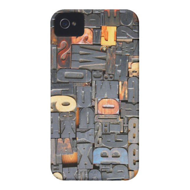 movable type Case-Mate iPhone case (Back)