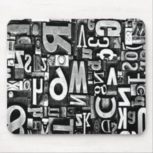 Movable Type Mouse Pad