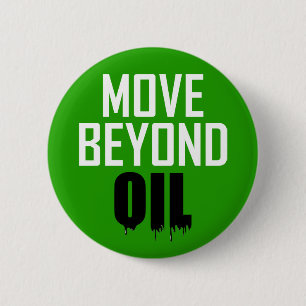 Move Beyond Oil 2 Inch Round Button
