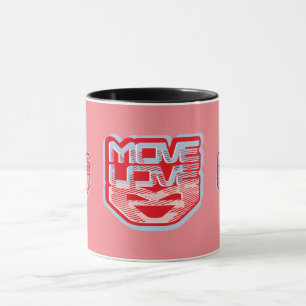 MOVE LOVE HEART BY MASANSER PIXELAT MUG