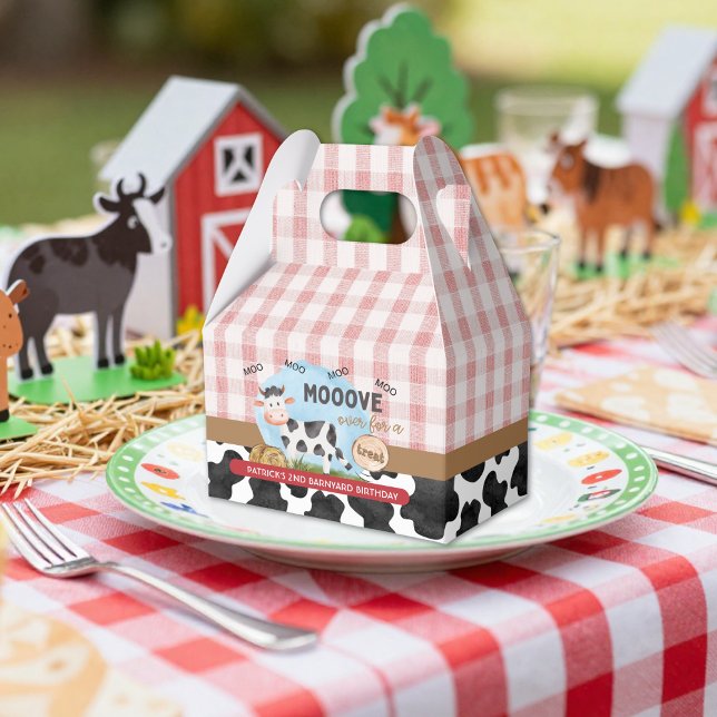 Move Over Barnyard Favour Box (Creator Uploaded)