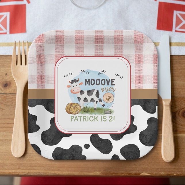 Move Over Barnyard Paper Plate (Creator Uploaded)