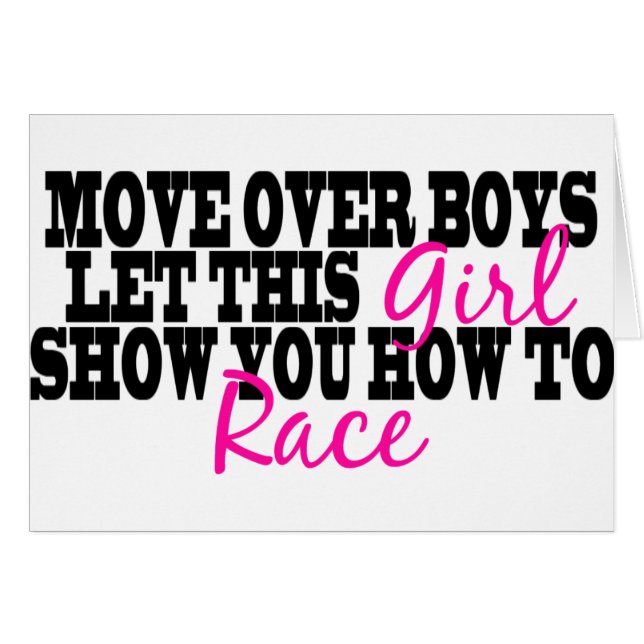 Move Over Boys..... (Front Horizontal)