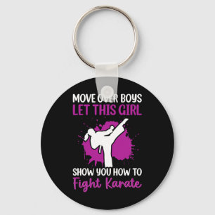Move Over Boys Let This Girl Show You How To Fight Keychain