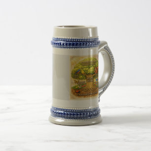 move throughout the day steadily inducing joy beer stein