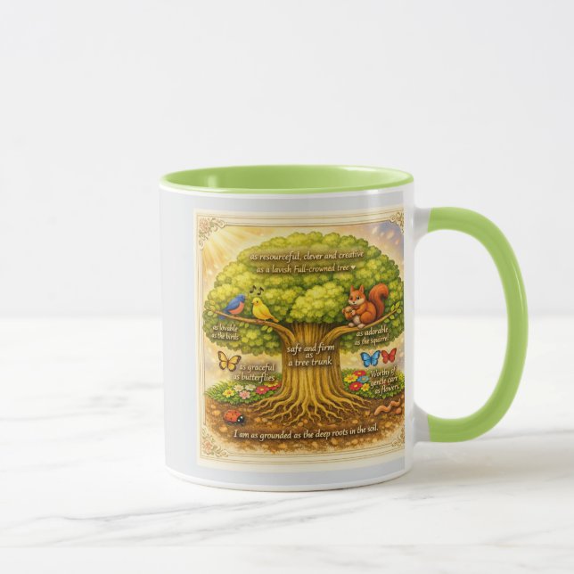 move throughout the day steadily inducing joy mug (Right)