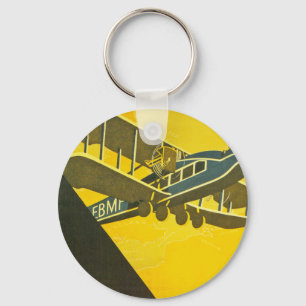 Move With the Times Keychain