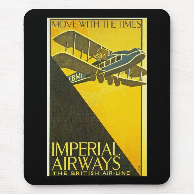 Move With the Times Mouse Pad (Front)