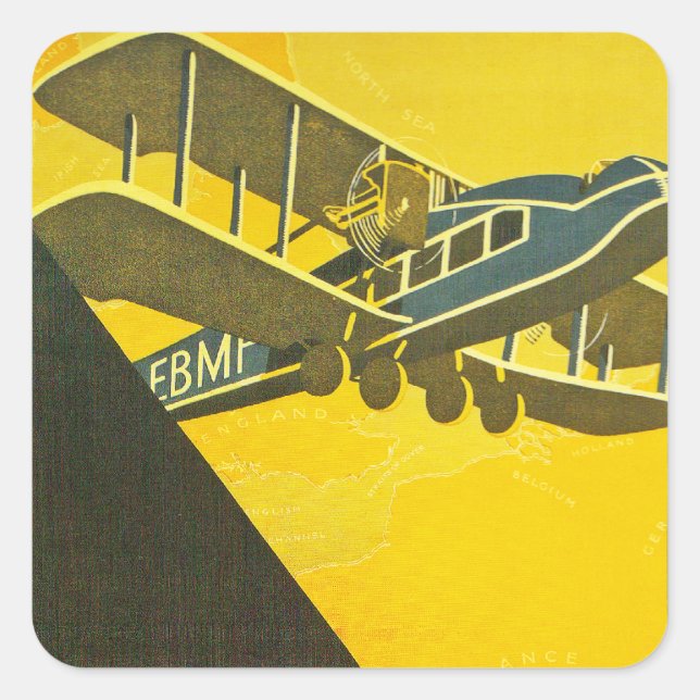 Move With the Times Square Sticker (Front)