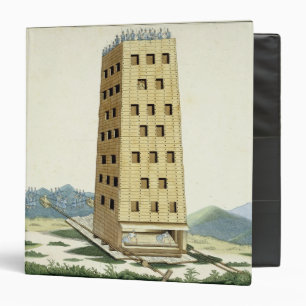Moveable tower, designed after Caesar's tower at N Binder