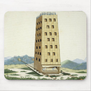 Moveable tower, designed after Caesar's tower at N Mouse Pad