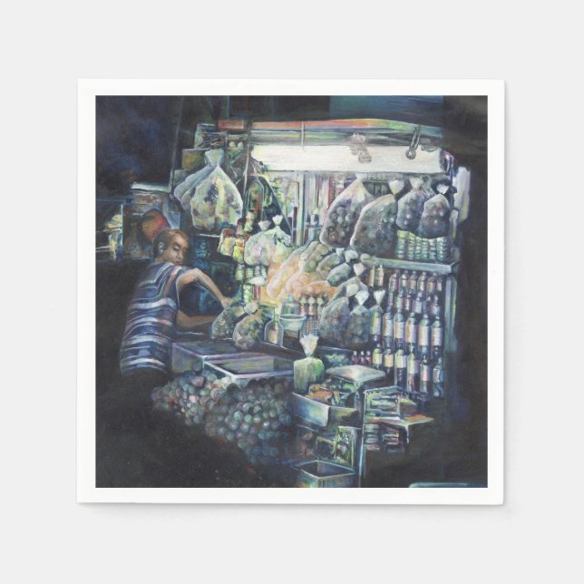 Moved the Goal, Singapore Napkin (Front)