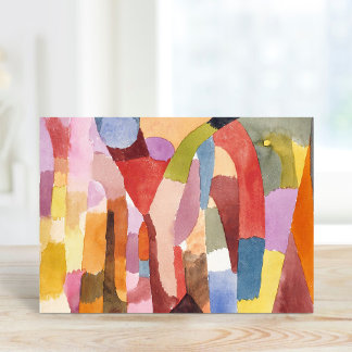 Movement of Vaulted Chambers | Paul Klee Card
