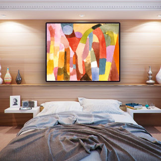 Movement of Vaulted Chambers, Paul Klee Poster