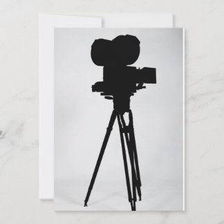 MOVIE CAMERA invitation
