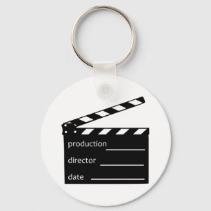 Movie clapper keychain