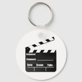 Movie Clapperboard Keychain