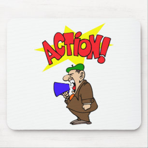 Movie Director Mouse Pad