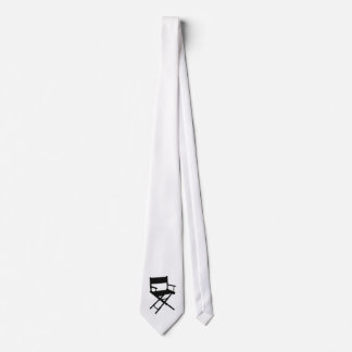 Movie Director Tie (White)