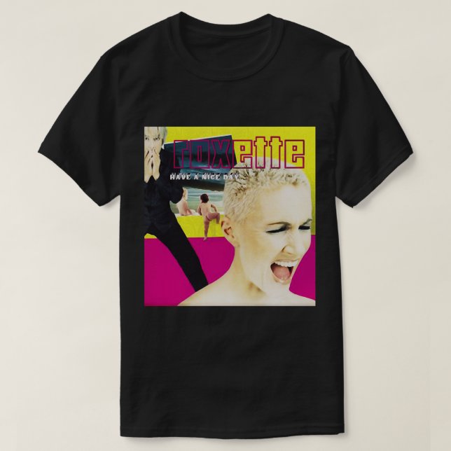 Movie Men Woman Kick Inxs Awesome First Day   T-Shirt (Design Front)