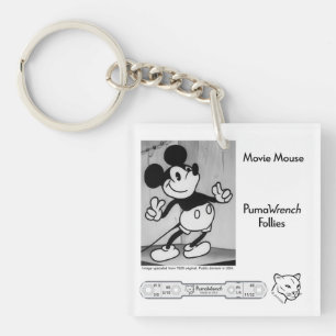 Movie Mouse - PumaWrench Follies Keychain