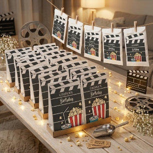 Movie Night Birthday Party For Boys Favour Bag