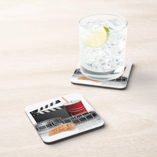 MOVIE NIGHT Cork Coaster