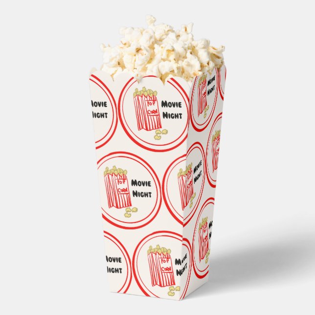 Movie Night Favor Box (Popped)