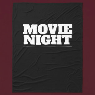 Movie Night Fleece Blanket