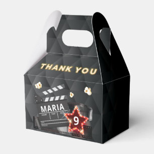 Movie Night Luxury Thank you Favor Box