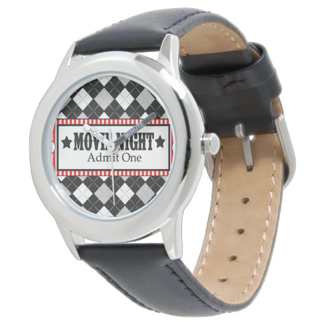 *Movie Night* Movie Ticket Watch (Angled)