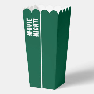 MOVIE NIGHT popcorn Favor Box