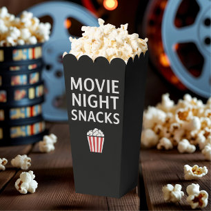 Movie Night Snacks Popcorn Box Kids Birthday