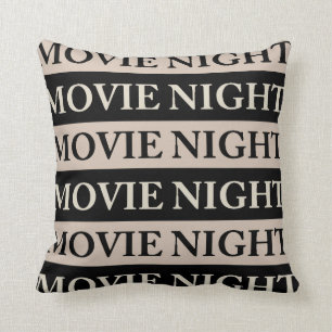 MOVIE NIGHT THROW PILLOW